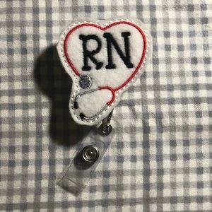 Nurse badge reel